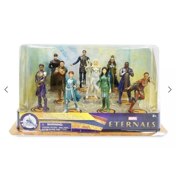 Disney Parks Marvel Eternals Deluxe Figures Set Playset Toy Brand NEW! - Picture 2 of 7